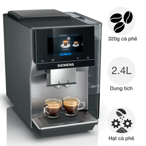 Máy pha cafe tự động Siemens TP715D01 EQ700