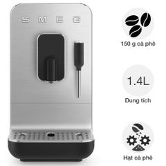 Máy pha cafe tự động Smeg BCC12BLMEU