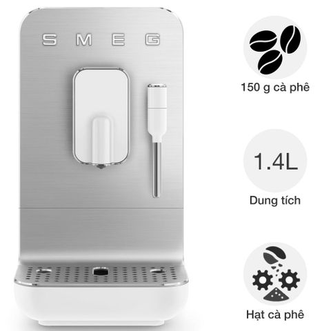 Máy pha cafe tự động Smeg BCC12WHMEU