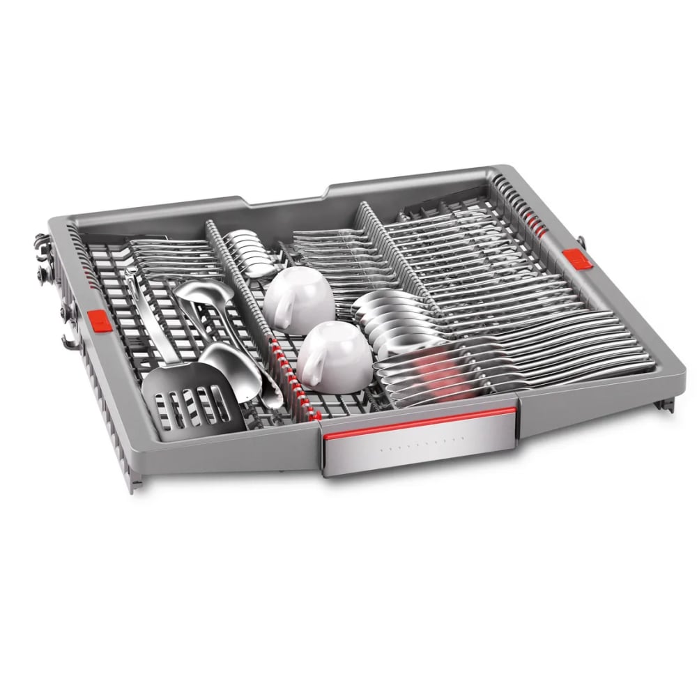 Sấy Zeolith và tự hé cửa – Máy rửa chén Bosch SMV8YCX02E âm tủ Series 8