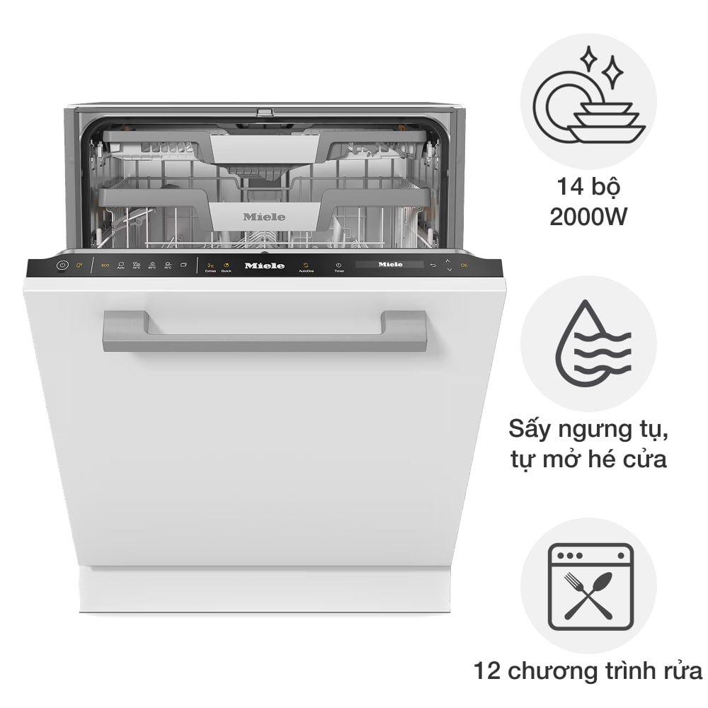 Máy rửa bát âm tủ Miele G 7650 SCVi AutoDos