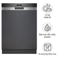 Máy rửa bát bán âm Siemens SN55ZS07CE iQ500