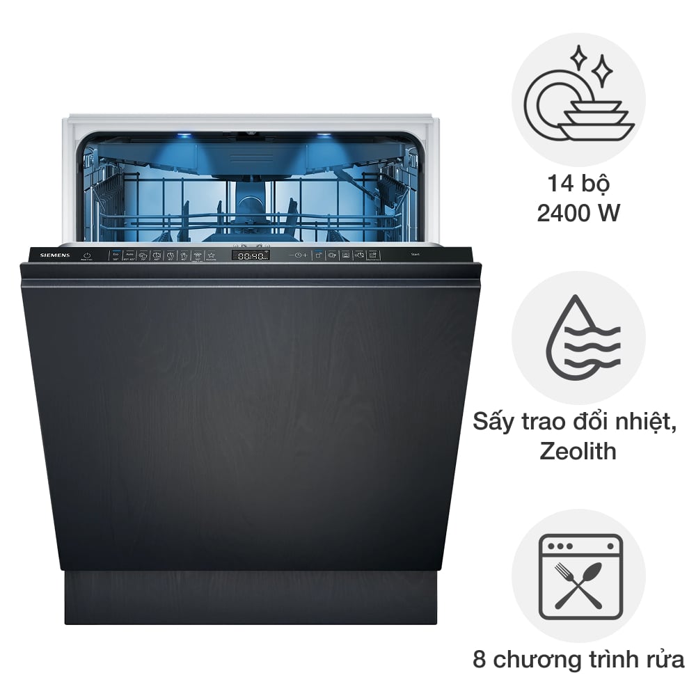 Máy rửa bát âm tủ Siemens SN75ZX07CE iQ500