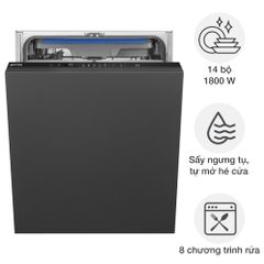 Máy rửa bát âm tủ Smeg STL362DQ Universale