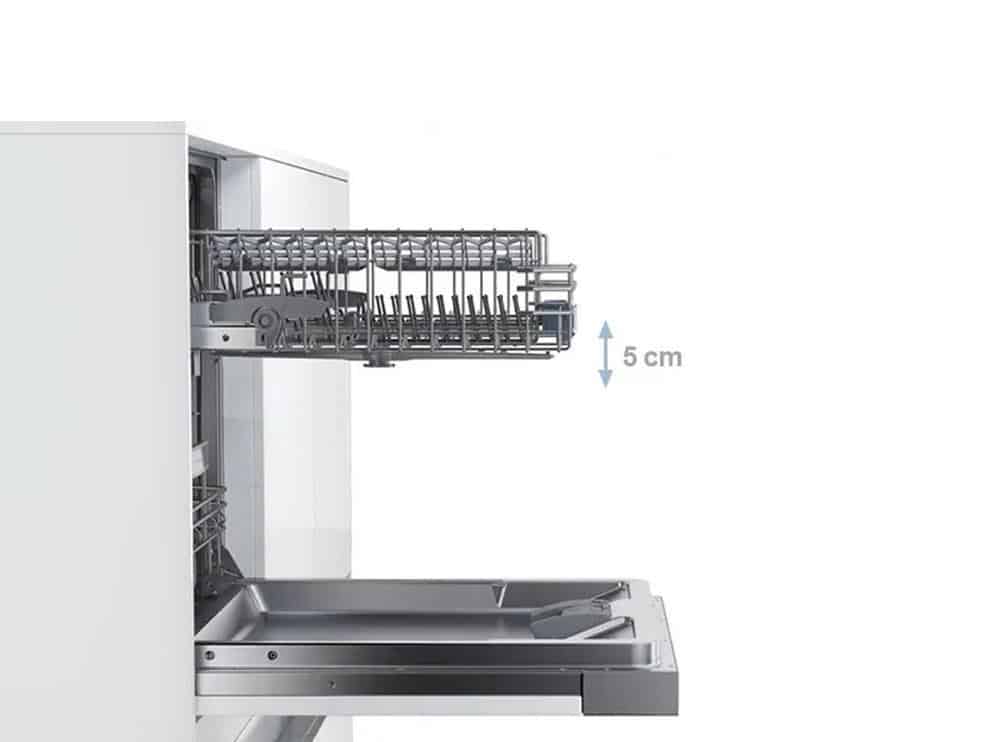 Home Connect, điều khiển giọng nói – Máy rửa chén Bosch SMI6TCS00E Bán Âm Series 6 – Công Nghệ Sấy Zeolith