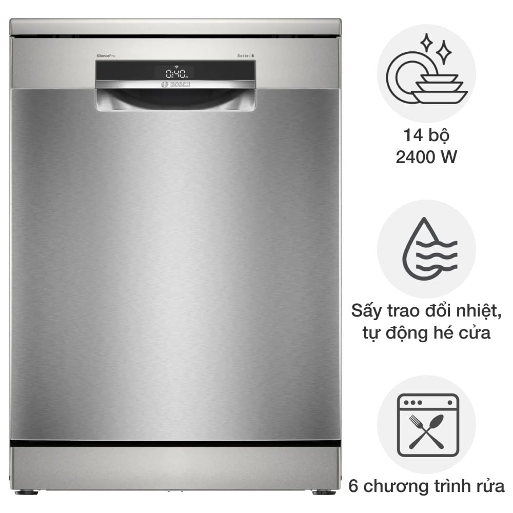 Máy rửa bát độc lập Bosch SMS6ECI11E Series 6