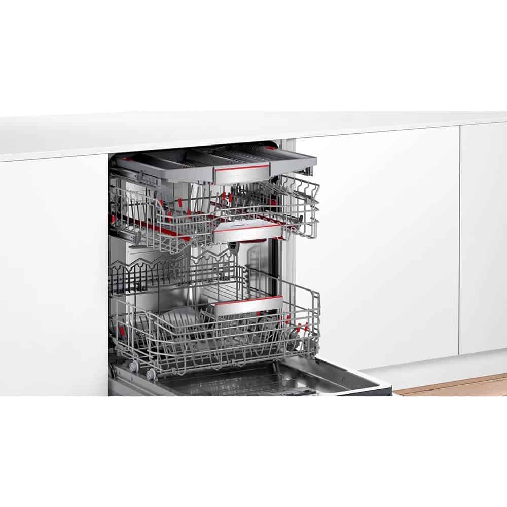 ExtraClean Zone + IntensivZone – Máy rửa chén Bosch SMV8YCX01E Series 8 Âm Toàn Phần
