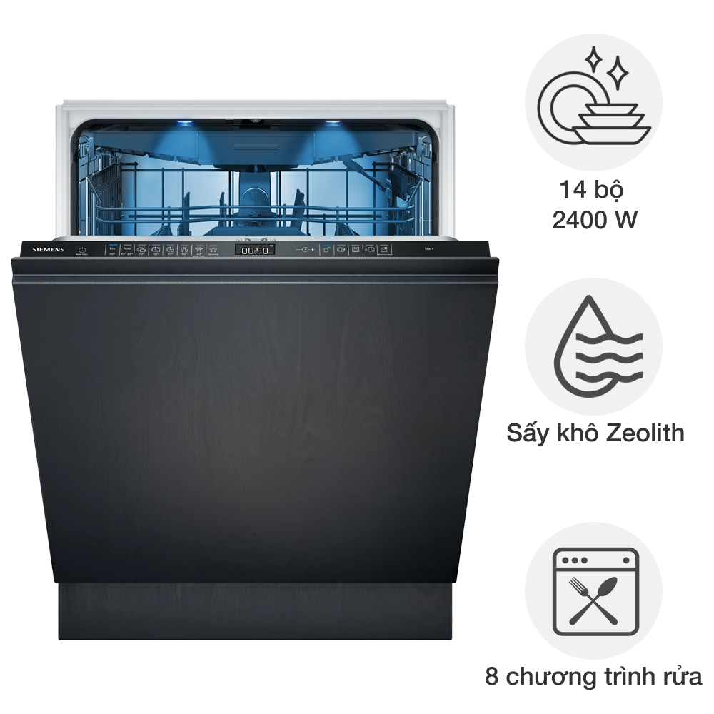 Máy rửa bát âm tủ Siemens SN65ZX07CE iQ500