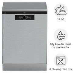 Máy rửa bát độc lập Beko BDFN26431X