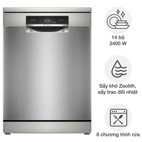 Máy rửa chén Bosch SMS8TCI04E độc lập Series 8