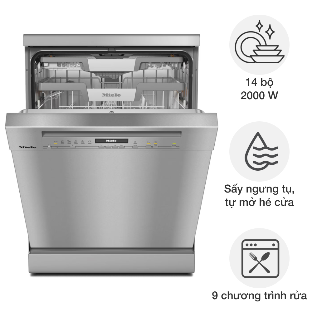 Máy rửa bát độc lập Miele G 7130 SC Front AutoDos