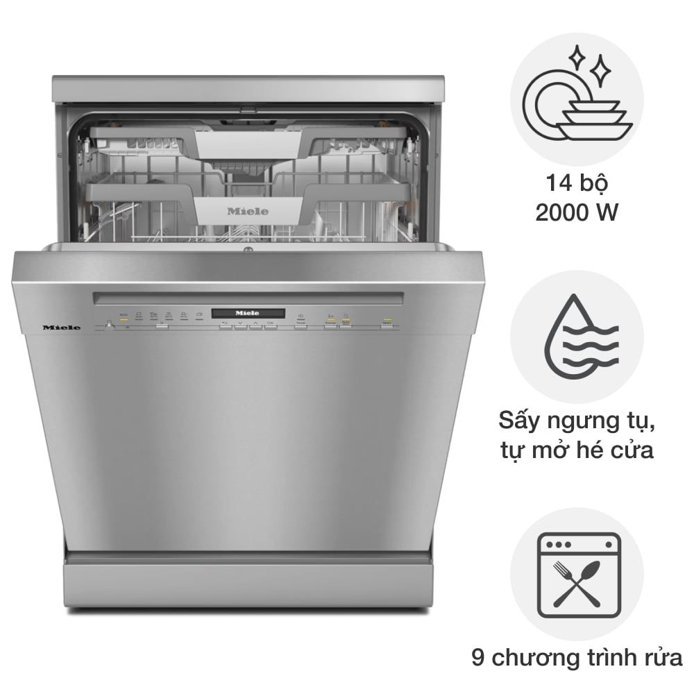 Máy rửa bát độc lập Miele G 7130 SC Front AutoDos