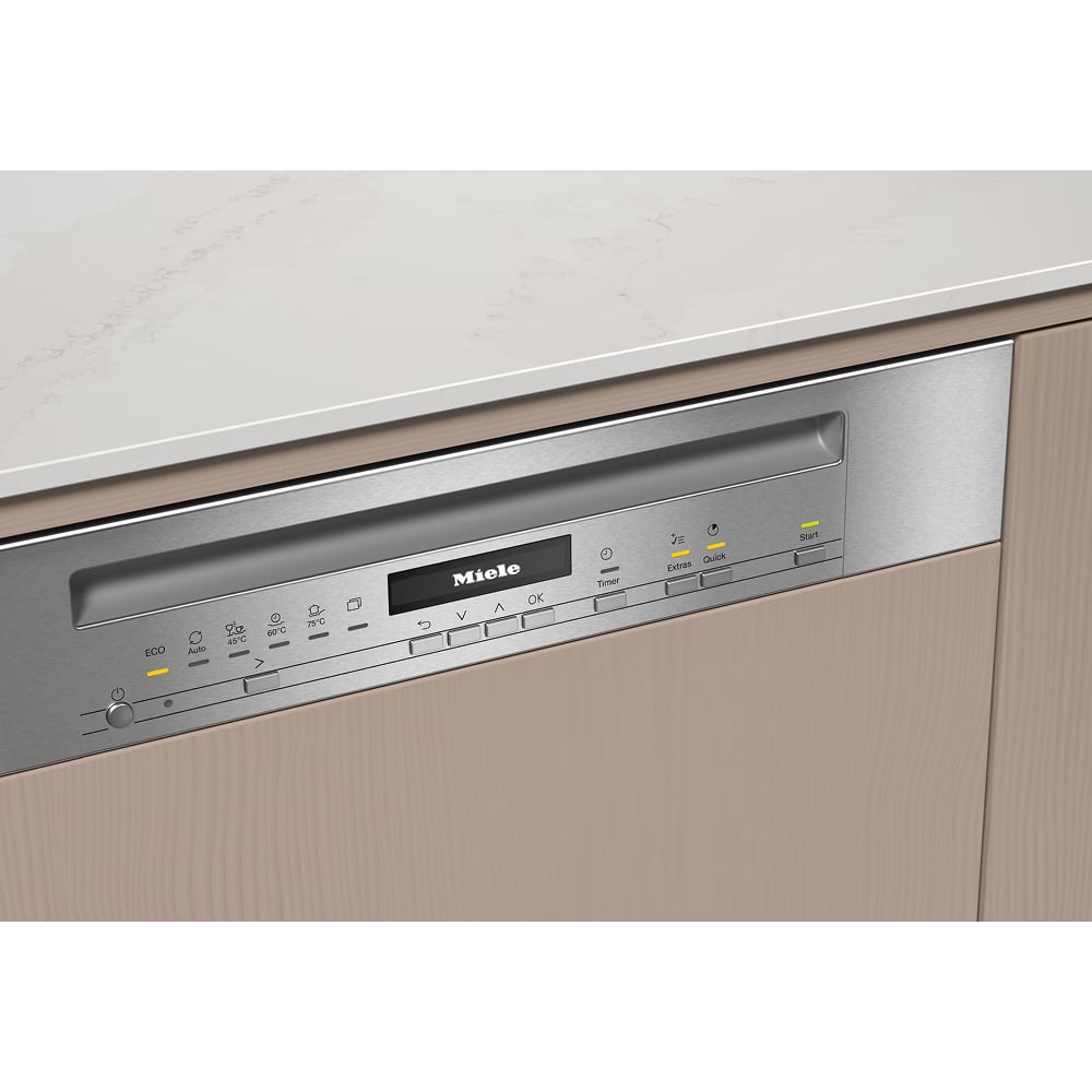Máy rửa bát bán âm Miele G 7210 SCi CleanSteel – ảnh 3