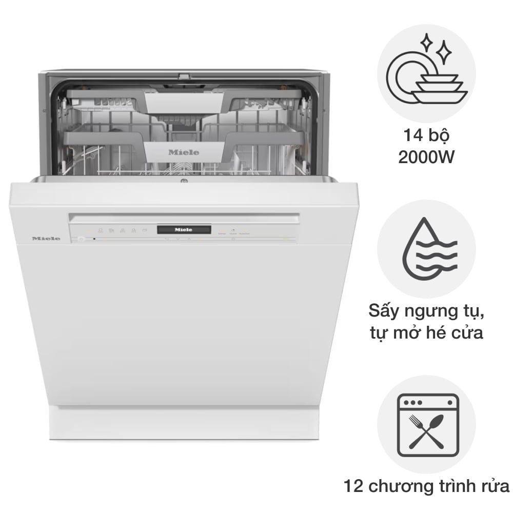 Máy rửa bát âm tủ Miele G 7600 SCi AutoDos