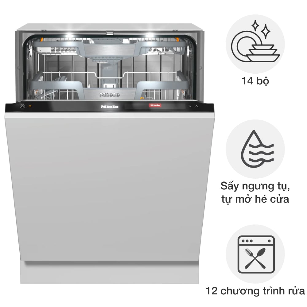 Máy rửa bát âm tủ Miele G 7975 SCVi XXL AutoDos K2O