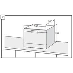 Máy Rửa Bát Mini Bosch SKS62E22EU ảnh 6