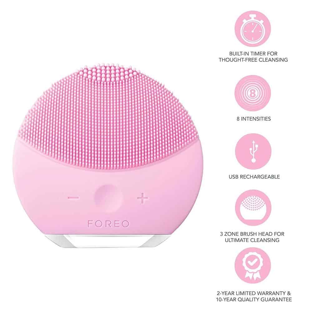 Máy Rửa Mặt Foreo LUNA Mini 2 Pearl Pink – ảnh 3