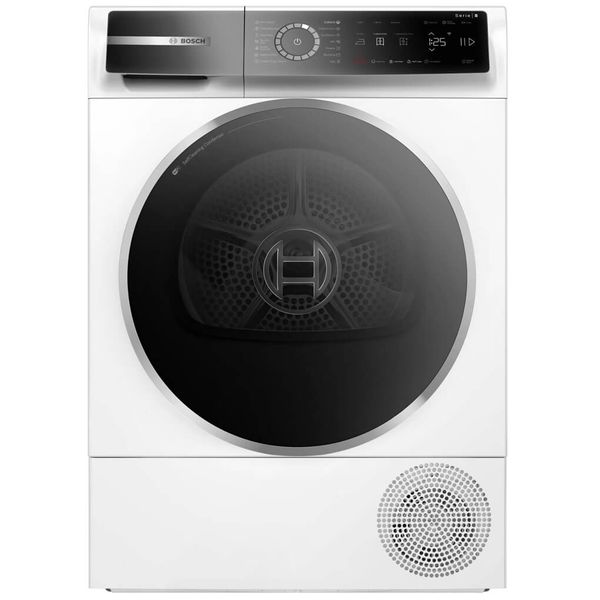 Máy sấy quần áo Bosch WQB245B0SG bơm nhiệt 9 kg Series 8 Cao Cấp
