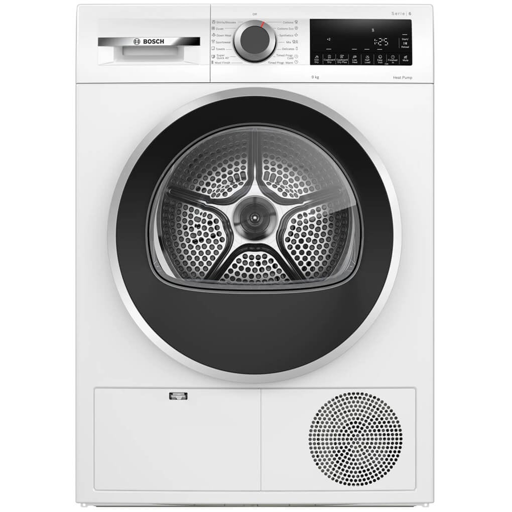 Máy sấy bơm nhiệt Bosch 9 kg WQG24200SG Series 6