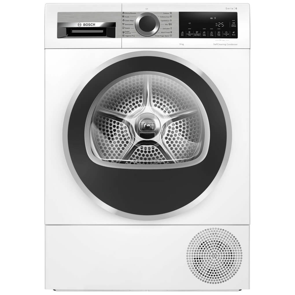Máy sấy bơm nhiệt Bosch 9 kg WQG24570SG Series 6