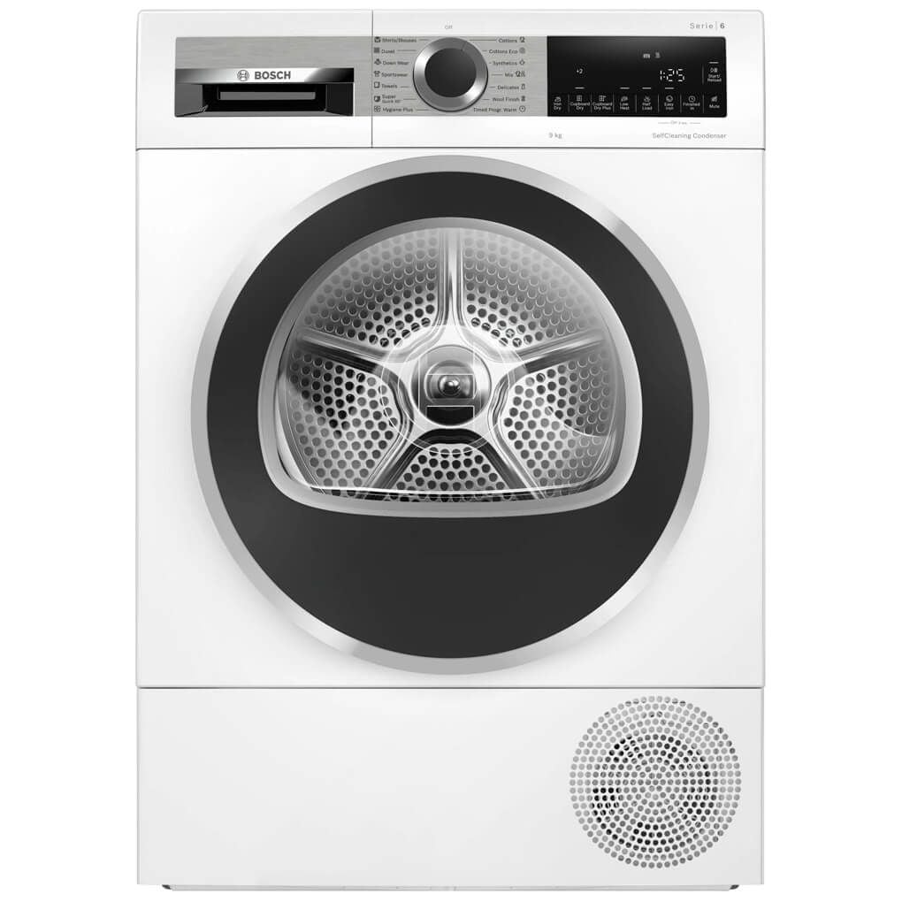 Máy sấy bơm nhiệt Bosch 9 kg WQG24570SG Series 6
