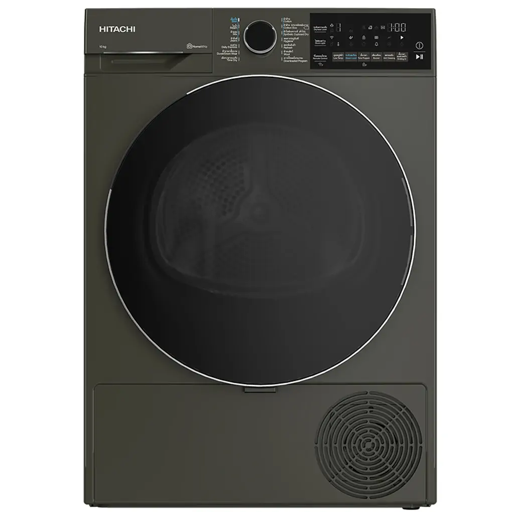 Máy sấy bơm nhiệt Hitachi Inverter 10 kg TD-100XFVEM