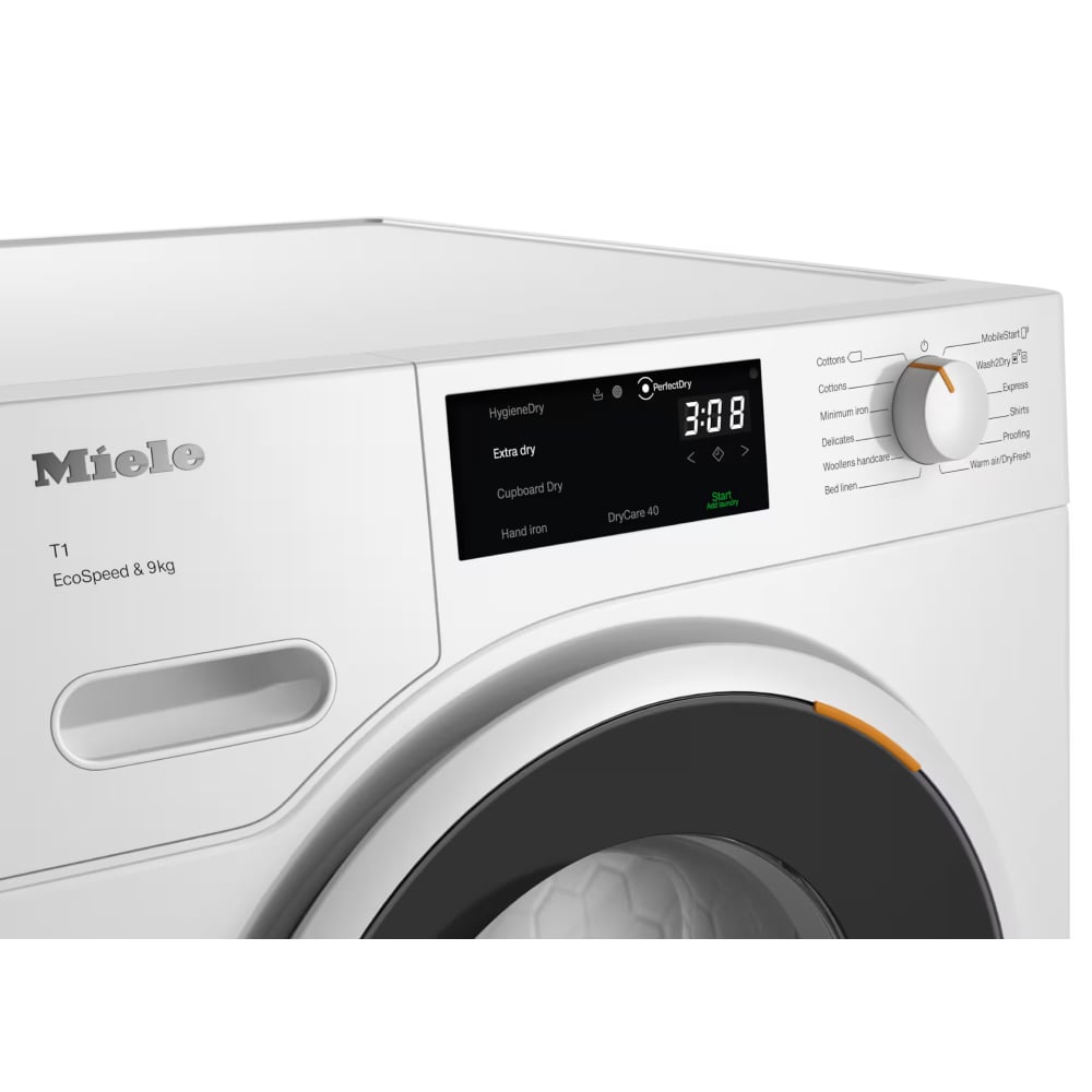 Máy sấy bơm nhiệt Miele 9 kg TWD640WP T1 White Edition – ảnh 3