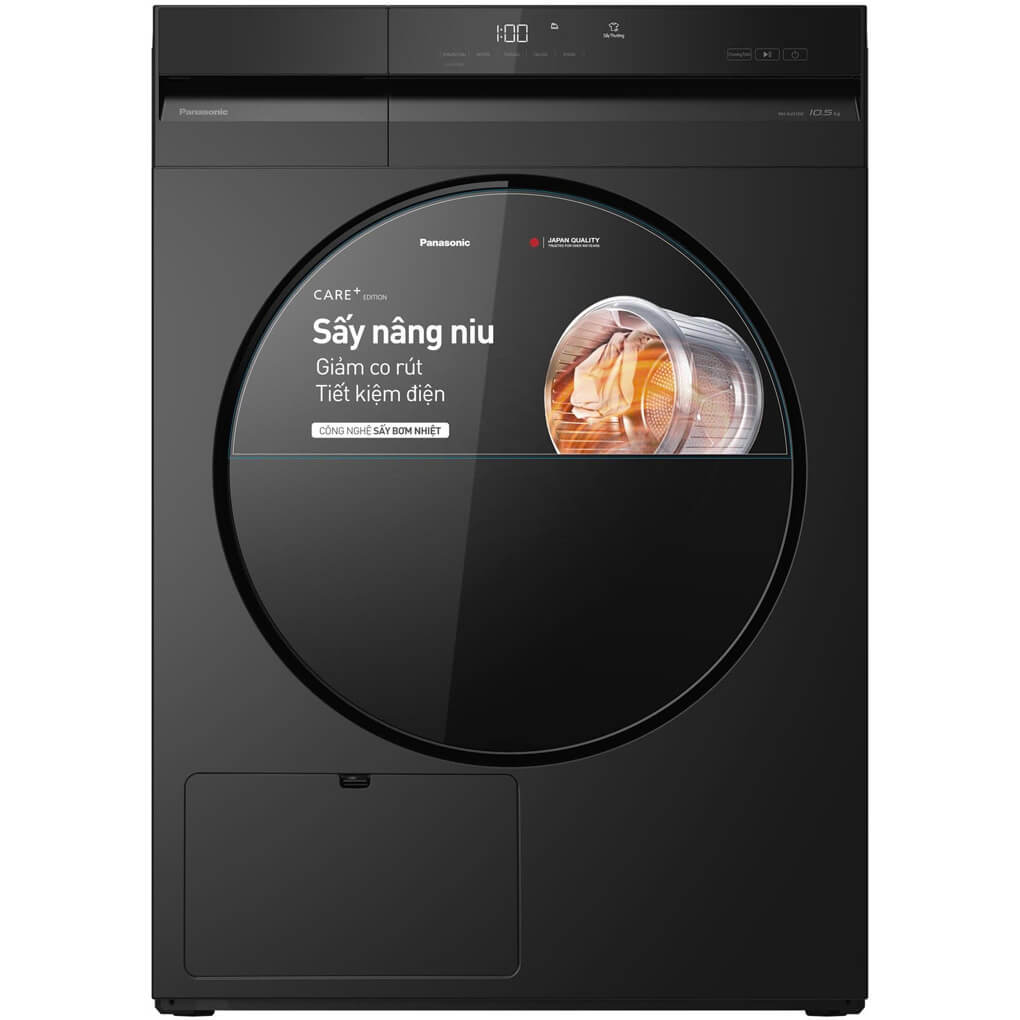 Máy sấy bơm nhiệt Panasonic Inverter 10.5 kg NH-XJ21D2BVT