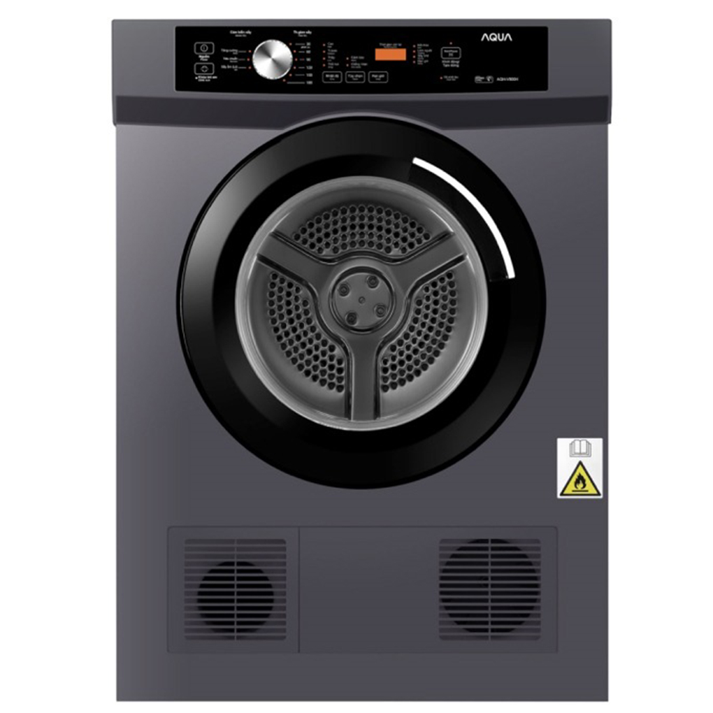 Máy sấy thông hơi Aqua 8 kg AQH-V800H.SS