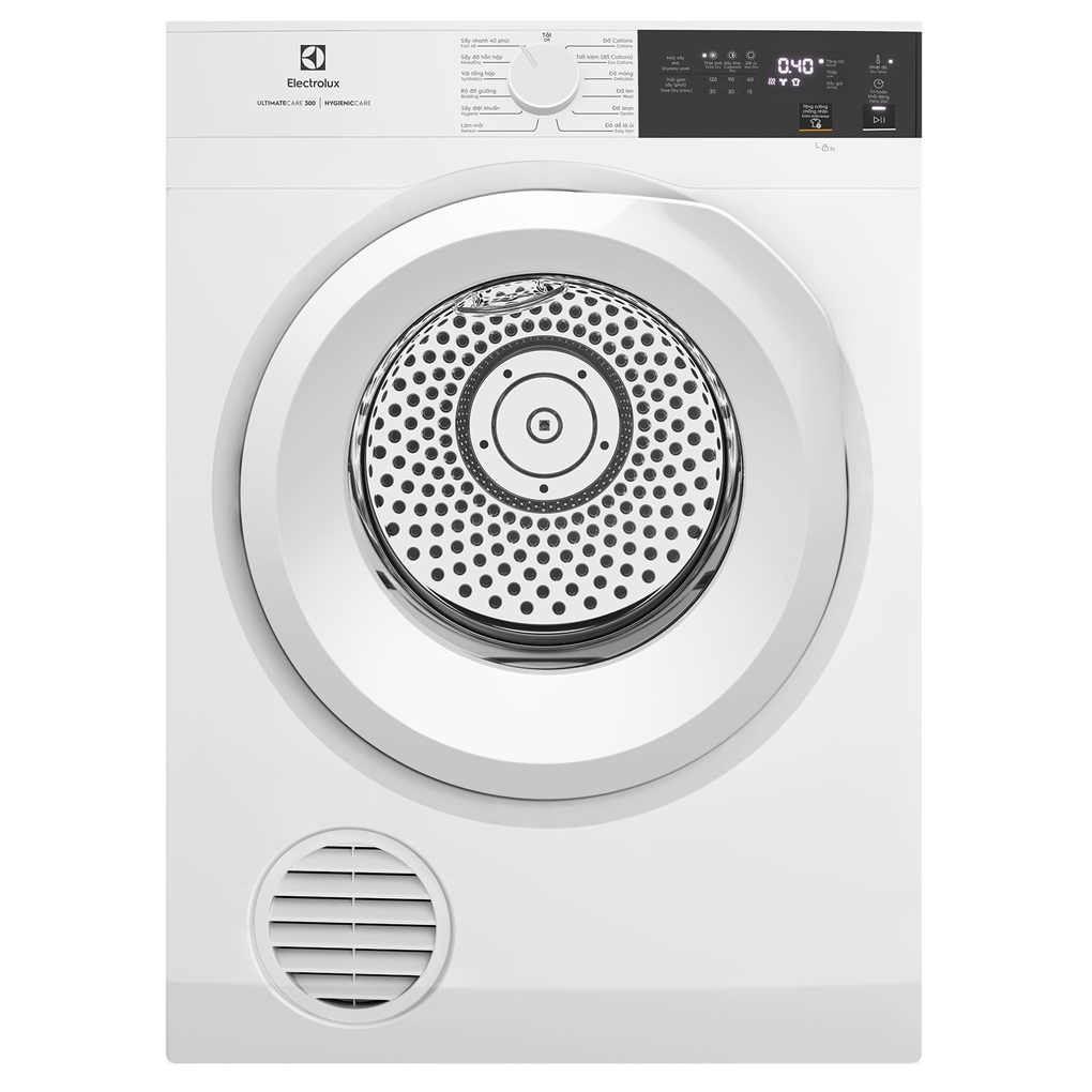 Máy sấy thông hơi Electrolux 9 kg EDV904H3WC