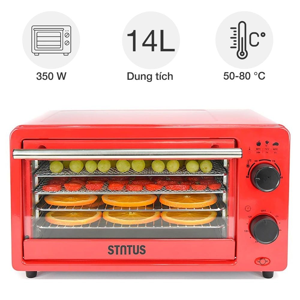 Máy sấy thực phẩm Status 6600151 14 lít