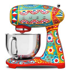 Máy Trộn Bột SMEG & Dolce&Gabbana SMF03DGEU Sicily Tình Yêu Của Tôi