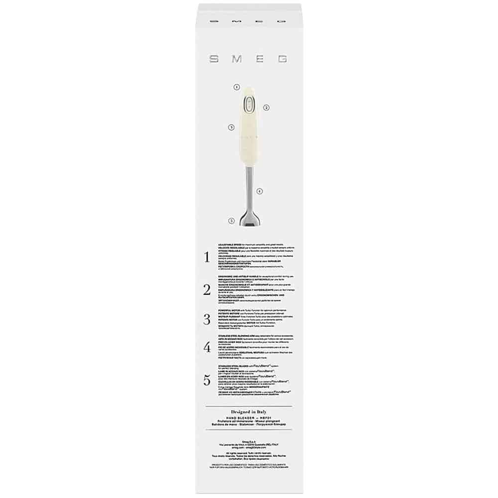 Máy Trộn Cầm Tay Smeg HBF01CREU – ảnh 7