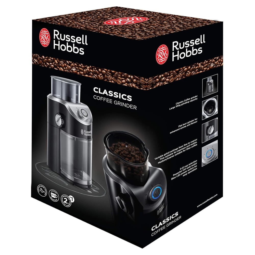 Máy xay cafe tự động Russell Hobbs 23120-56 Classics – ảnh 7