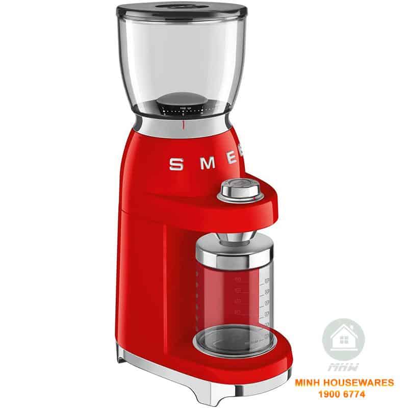Máy xay cafe Smeg CGF01RDEU Red – ảnh 2