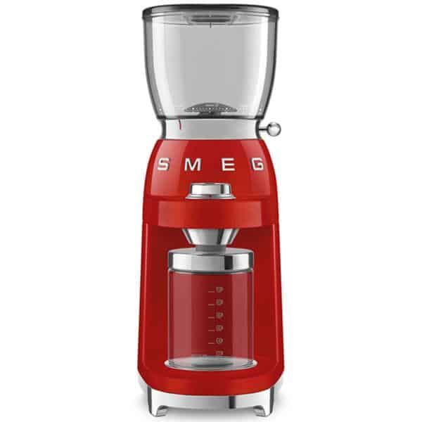 Máy xay cafe Smeg CGF01RDEU Red