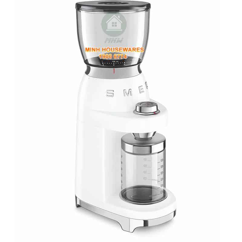 Máy xay cafe Smeg CGF01WHEU White – ảnh 3