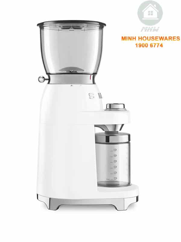 Máy xay cafe Smeg CGF01WHEU White – ảnh 2