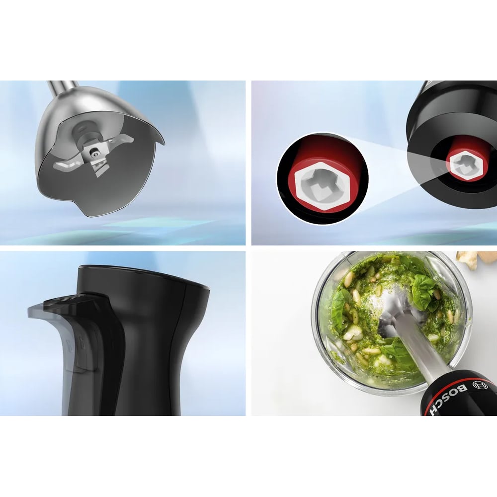 Bộ hút chân không đi kèm – Đồ gia dụng Bosch MSM4B6V2 Máy xay cầm tay ErgoMaster Series 4