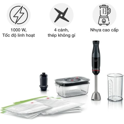 Đồ gia dụng Bosch MSM4B6V2 Máy xay cầm tay ErgoMaster Series 4