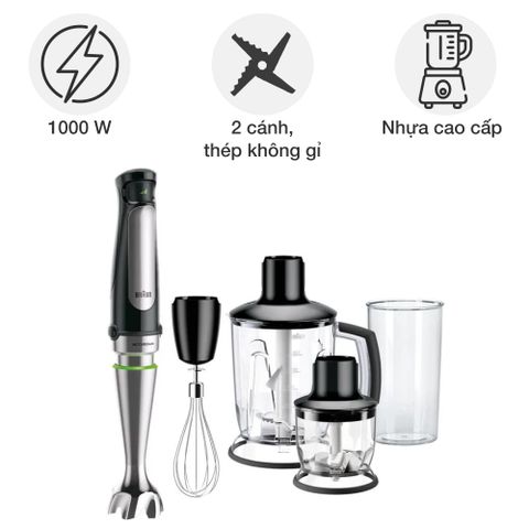 Máy xay cầm tay đa năng Braun 0X22111288 MultiQuick 7 MQ 7045 X