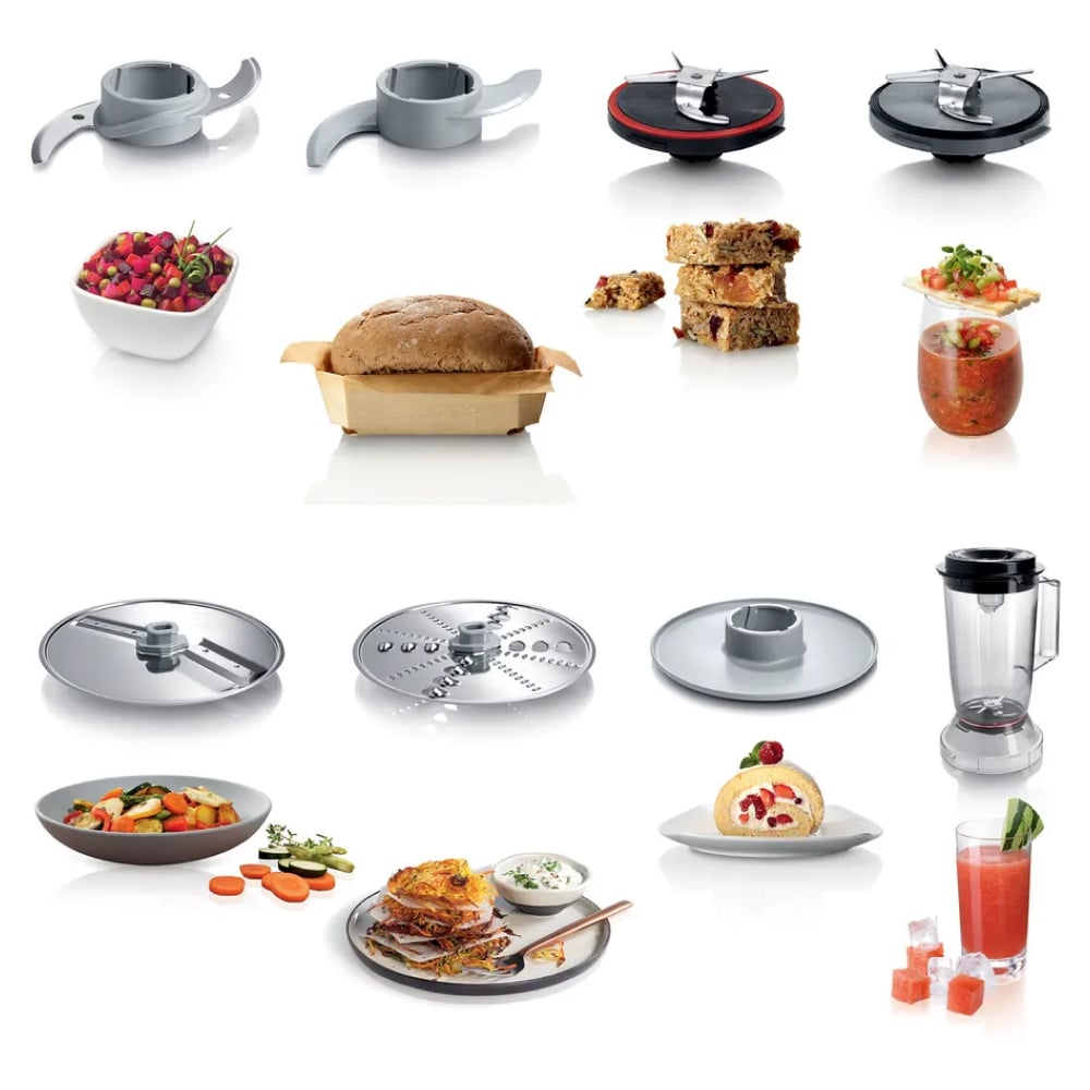 Hơn 50 chức năng – Đồ gia dụng Bosch MCM3501M Máy xay đa năng MultiTalent