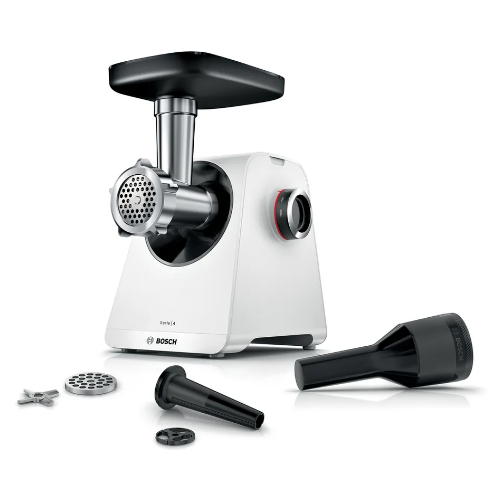 Đồ gia dụng Bosch MFWS420W Máy xay thịt Series 4 MultiPower
