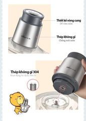 Máy xay thực phẩm đa năng Bear QSJ-B03Y7 ảnh 6