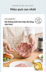 Máy xay thực phẩm đa năng Bear QSJ-B03Y7 ảnh 7