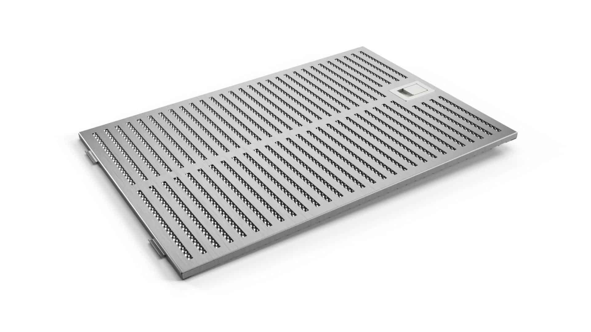 3 mức hút thường – Máy hút mùi Bosch DWB67IM50 Treo Tường Series 4 Thép Không Gỉ
