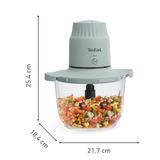  Máy xay thực phẩm Tefal Choppeo MB603166 - 500W, 2L, cối thủy tinh 
