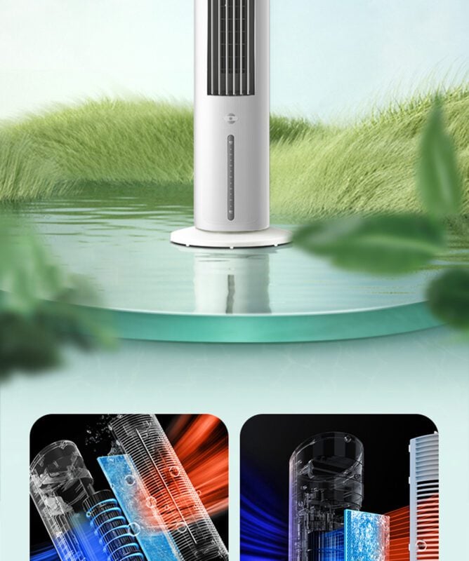 Quạt tháp Midea AAF10MA quạt tháp, quạt hơi nước – ảnh 8