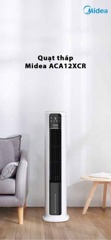 Quạt tháp Midea ACA12XCR quạt tháp, quạt hơi nước – ảnh 2