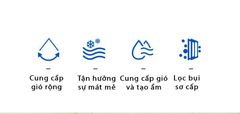 Quạt tháp Midea ACA12XCR quạt tháp, quạt hơi nước ảnh 3